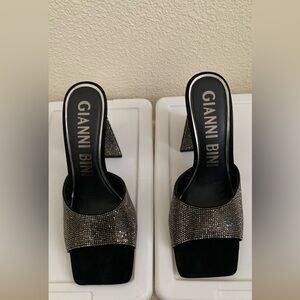 Gianni Bini Sparkling Black Heels